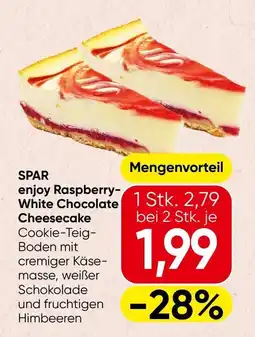 Spar SPAR enjoy Raspberry- White Chocolate Angebot