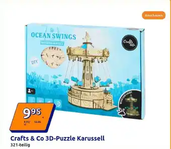 Action Crafts & Co 3D-Puzzle Karussell Angebot