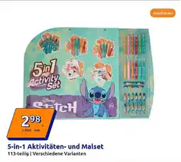 Action 5-in-1 Aktivitäten- und Malset 113-teilig | Verschiedene Varianten Angebot