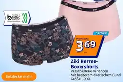 Action Ziki Herren- Boxershorts Angebot
