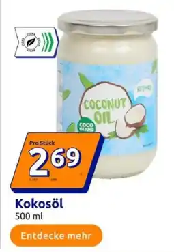 Action Kokosöl Angebot