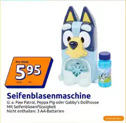 Action Seifenblasenmaschine Angebot