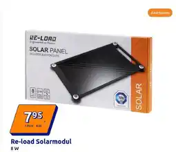 Action Re-load Solarmodul Angebot