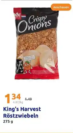Action King's Harvest Röstzwiebeln Angebot