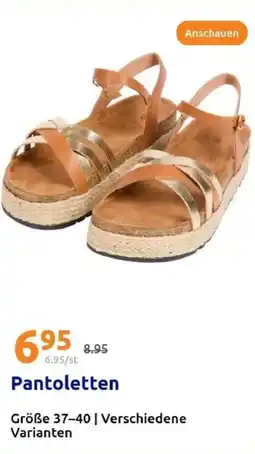 Action Pantoletten Angebot