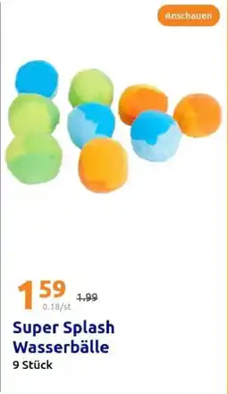 Action Super Splash Wasserbälle Angebot