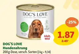 Fressnapf Dog's love Hundenahrung Angebot