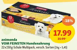 Fressnapf Animonda vom feinsten hundenahrung Angebot