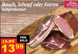 Wurstico Bauch, Schopf oder Karree Angebot