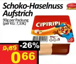 Wurstico Schoko-Haselnuss Aufstrich Angebot