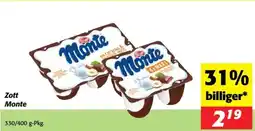 Nah&Frisch Zott Monte Angebot