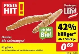 Nah&Frisch Haubis Bio Salzstangerl Angebot