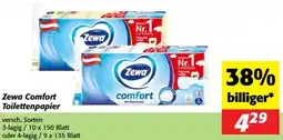 Nah&Frisch Zewa Comfort Toilettenpapier Angebot