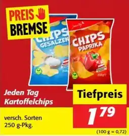 Nah&Frisch Jeden Tag Kartoffelchips Angebot