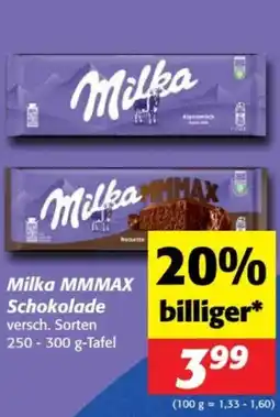 Nah&Frisch Milka MMMAX Schokolade Angebot