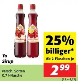 Nah&Frisch Yo Sirup Angebot