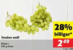 Nah&Frisch Trauben weiß Angebot