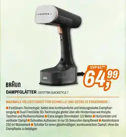 Expert Braun dampfglätter Angebot