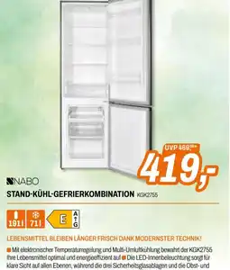 Expert Nabo stand kühl gefrierkombination Angebot