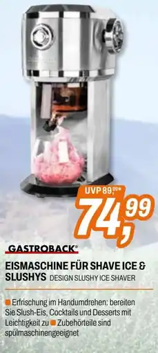 Expert Eismaschine für shave ice & slushys Angebot
