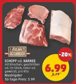 PENNY SCHOPF od. KARREE Angebot
