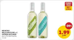 PENNY WEINTRIO WELSCHRIESLING od. GRÜNER VELTLINER Angebot