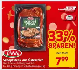 Interspar Schopfsteak aus Österreich Angebot