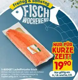 Interspar S-BUDGET Lachsfiletseite frisch Angebot