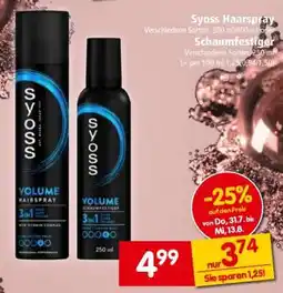 Interspar SYOSS HAARSPRAY Angebot