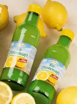 Eurospar Spar Natur pur Bio Zitronensaft Angebot