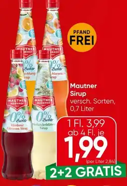 Eurospar Mautner Markhof Sirup Angebot