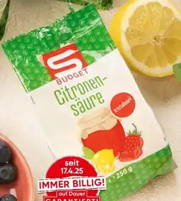 Eurospar S Budget Citronensäure Angebot