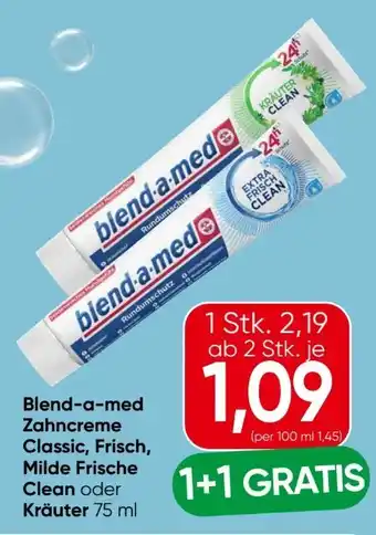 Eurospar Blend-a-Med Zahncreme Classic Angebot