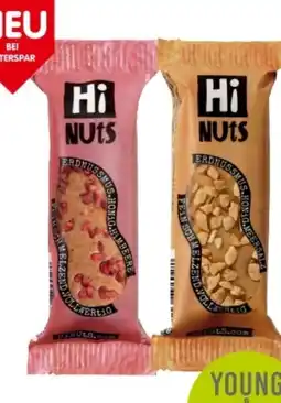 Interspar Hi! Nuts Frischnuss Riegel Angebot