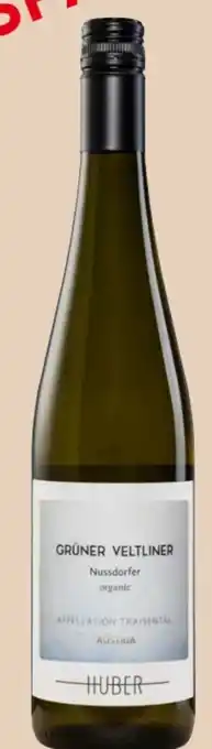 Spar Markus Huber Bio-Grüner Veltliner Traisental Nussdorfer Angebot