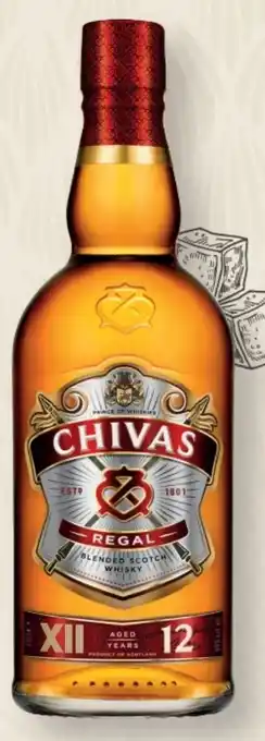 SPAR Gourmet Chivas Regal 12y Blended Scotch Whisky Angebot