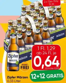 Spar Zipfer Märzen Angebot