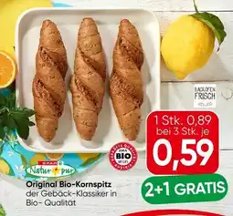 Spar Spar Natur pur Original Bio-Kornspitz Angebot