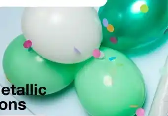 Woolworth Metallic Ballons Angebot