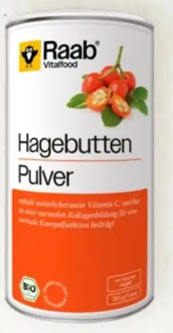 Prokopp Raab Vitalfood Bio Hagebutten Pulver Angebot
