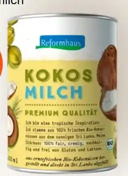 Prokopp Reformhaus Bio Kokosmilch Angebot