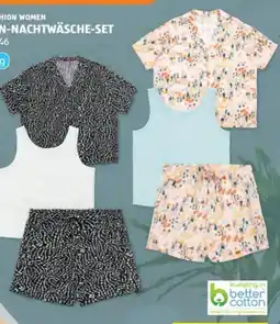 Hofer Up 2 Fashion Damen Nachtwäsche-Set Angebot