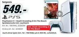 Media Markt PlayStation 5+ Death Stranding II On The Beach Angebot