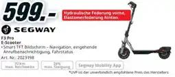 Media Markt Segway F3 Pro E-Scooter Angebot