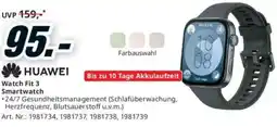 Media Markt Huawei Watch Fit 3 Smartwatch Angebot