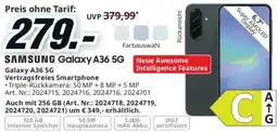 Media Markt Samsung galaxy a36 5g Angebot