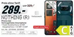Media Markt Nothing (r) Phone (3a) Angebot