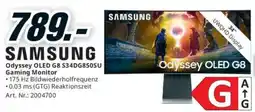 Media Markt Odyssey OLED G8 S34DG850SU Gaming Monitor Angebot