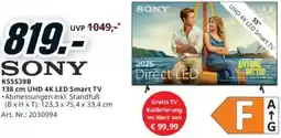 Media Markt K55S39B 138 cm UHD 4K LED Smart TV Angebot