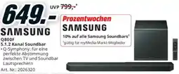 Media Markt Samsung Q800F 5.1.2 Kanal Soundbar Angebot